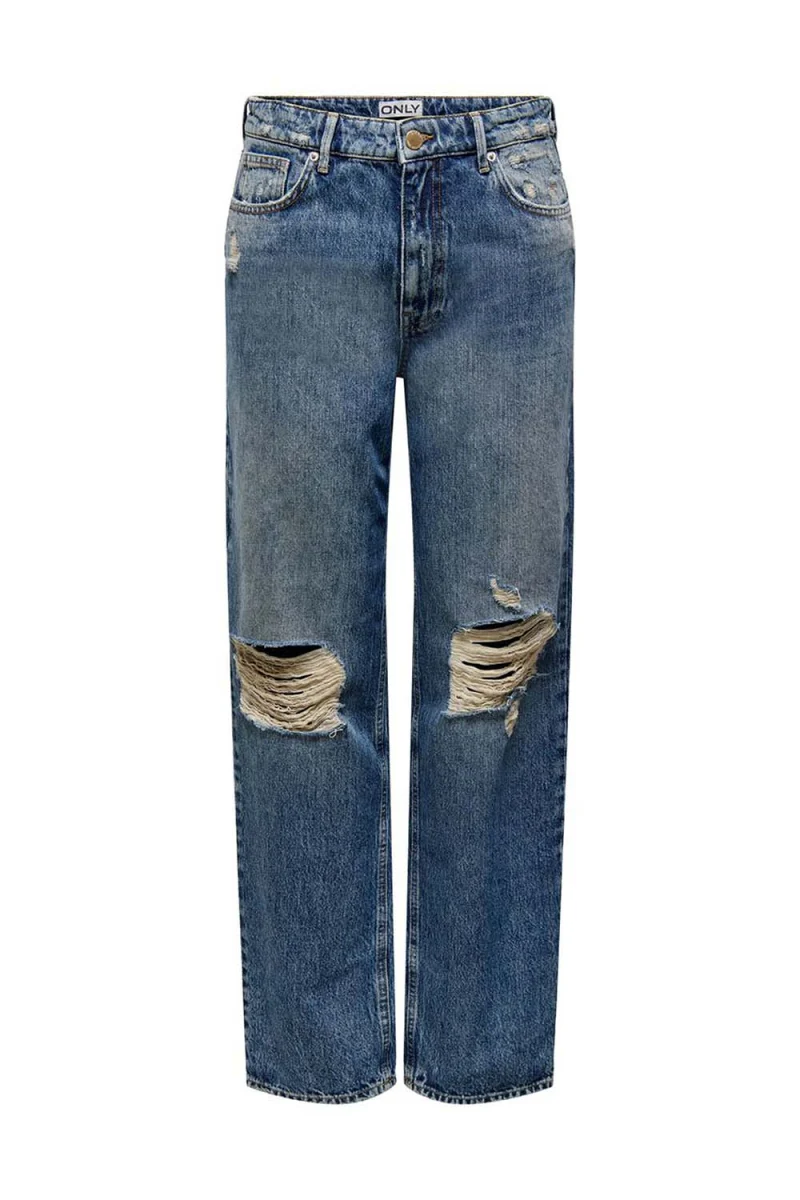 Jeans Only Onldebbie Reg Dad Str Tapered V Jns Rea 15266532 Medium Blue Denim