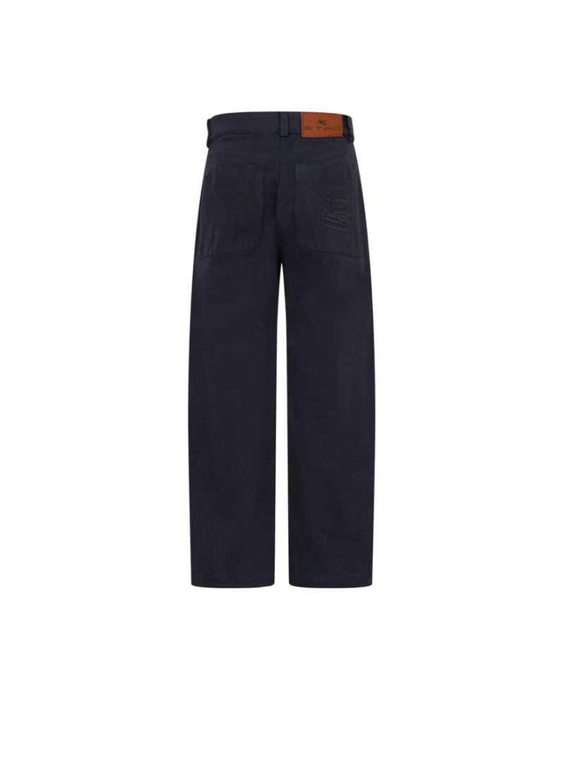 Панталон с лого бродерия Etro Kids — снимка 3