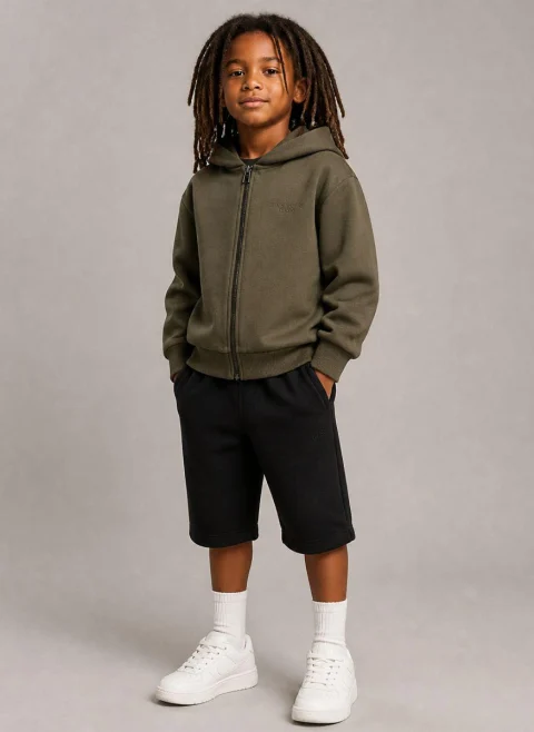 Суитшърт с лого бродерия Givenchy Kids — снимка 4