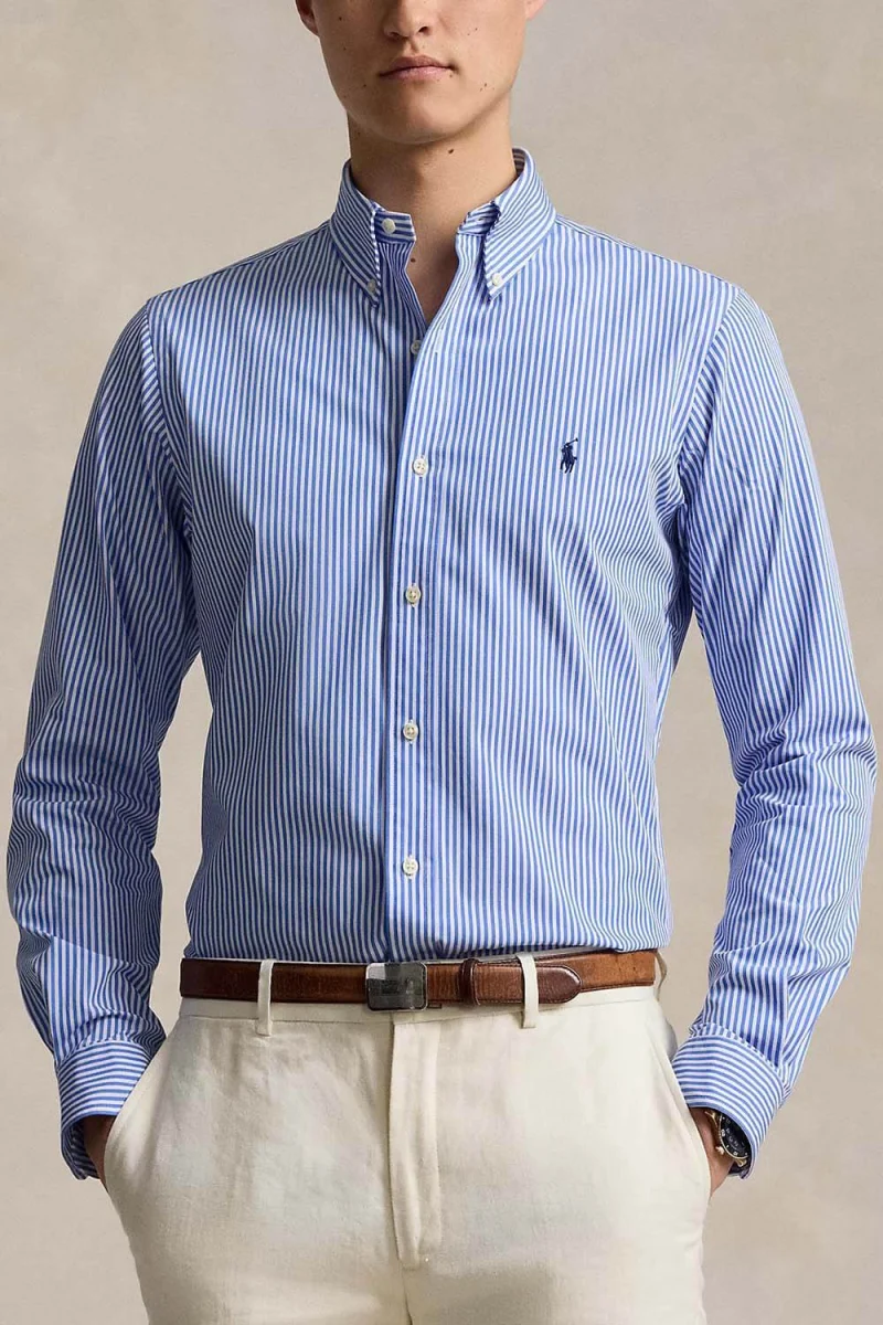 Риза Bistrch Poplin-Cubdppcs 710929346001 400 blue — снимка 2