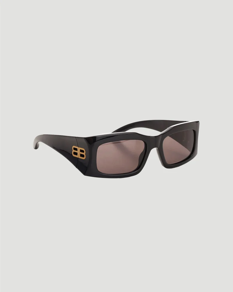Max Rectangle Sunglasses in Black — снимка 2