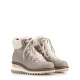 Дамски сиви боти с вълна New Italia Shoes — снимка 5