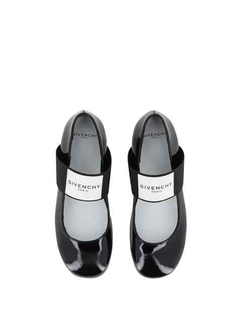 Балеринки с лого Givenchy Kids — снимка 4