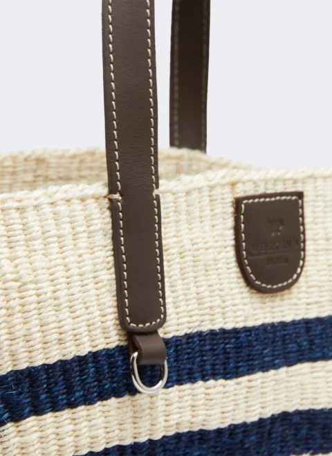 Раирана чанта Weekend Max Mara Wkagennaio — снимка 3