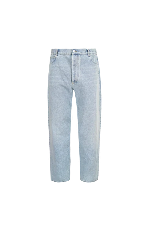 Sky Bleached Wide Leg Jeans