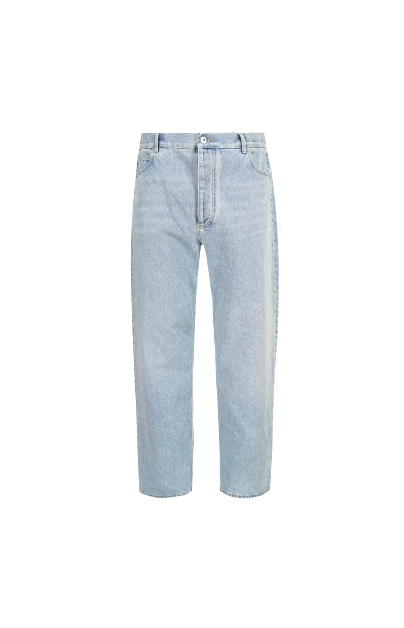 Sky Bleached Wide Leg Jeans