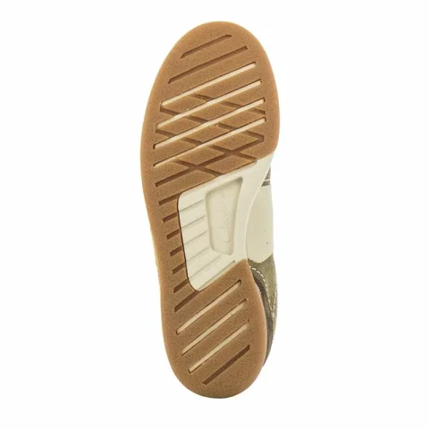 Дамски Сникърс CLARKS – 26174804 CRAFTMATCH LO OLIVE COMBI — снимка 4