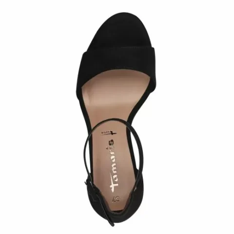 Дамски Сандали На Ток TAMARIS – 1-28396-42-001 BLACK — снимка 5