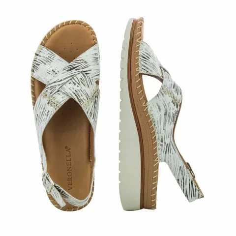 Дамски Сандали На Платформа VERONELA – 148.0141 CRISPY White 31 — снимка 4