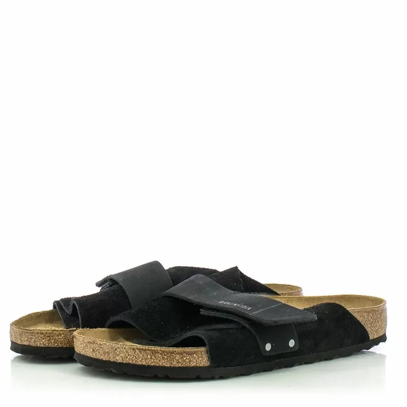 Мъжки Чехли Комфорт BIRKENSTOCK – 1022350 KYOTO BLACK — снимка 3