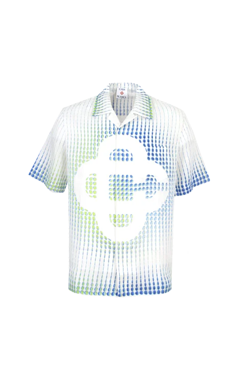 Pills Cuban Collar Linen Shirt