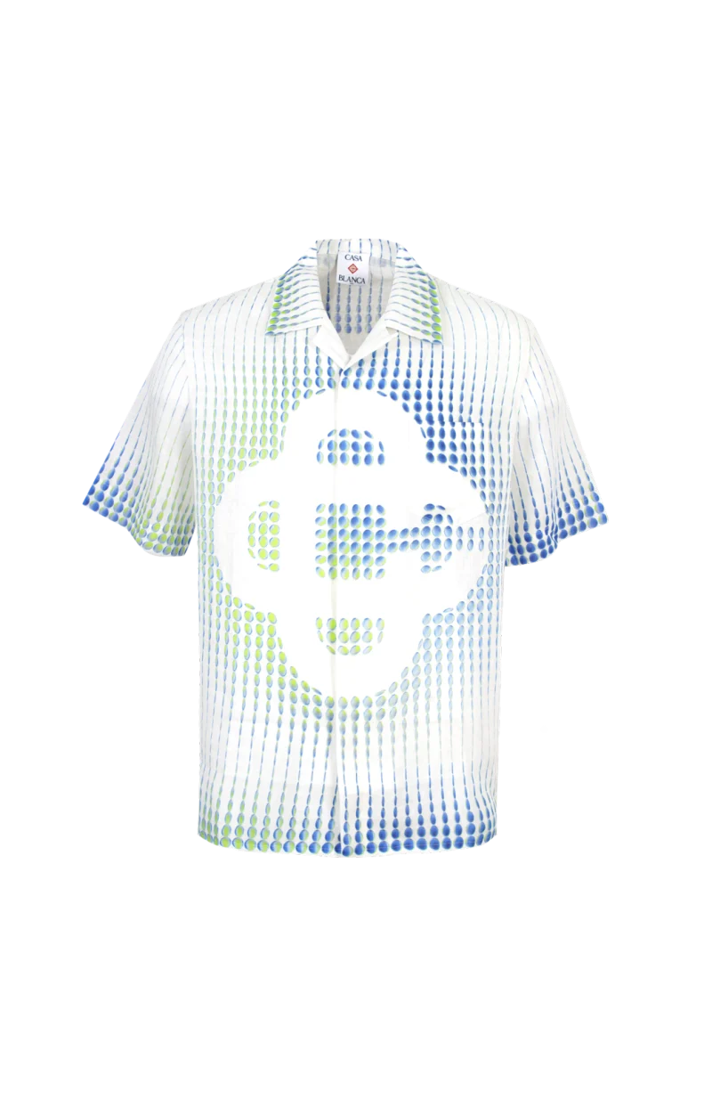 Pills Cuban Collar Linen Shirt
