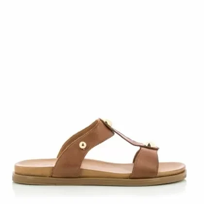 Дамски Равни Чехли MODA IN PELLE – 25091ONEY TAN 23