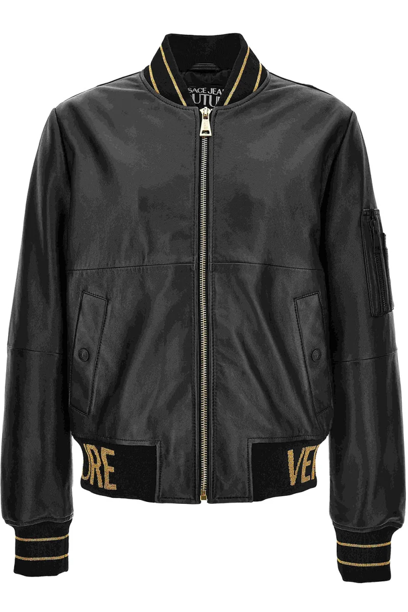 Яке 79Upp06 Bomber Vjc Gold Jacquard 79GAVP06CPPS3 899 black