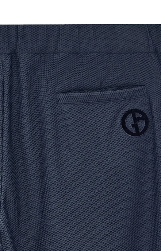 Slim Fit Trousers in Hi-Tech Honeycomb Jersey — снимка 2