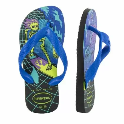 Детски чехли момче HAVAIANAS – 4000054-preto/azul201