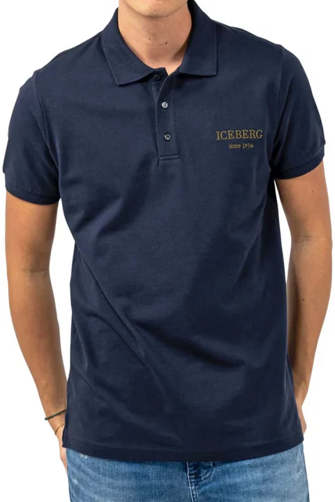 Polo 24EI1P0F0306310 6693 blu scuro — снимка 2