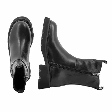 Дамски Равни Боти CESARE PACIOTTI 4US – STREET E-010-01 BLACK — снимка 5