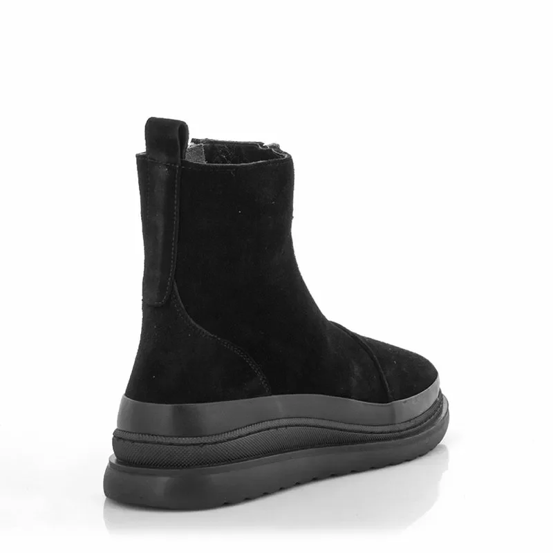 Дамски Равни Боти VERONELLA – 261-403 BLACK — снимка 3