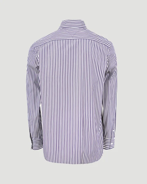 Striped Poplin Shirt — снимка 6