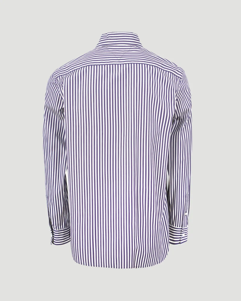 Striped Poplin Shirt — снимка 6