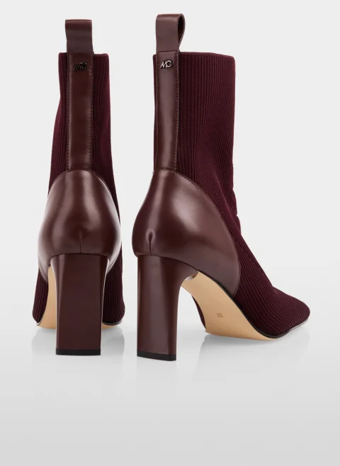 Боти на ток от плетиво Marc Cain Collections — снимка 3