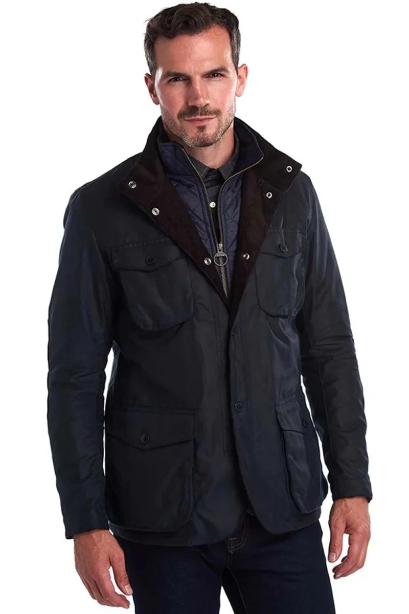 Яке Ogston Wax MWX0700 ny51 navy — снимка 2