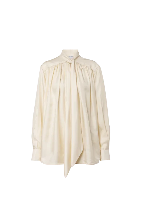 Viscose Twill Blouse in Prosecco