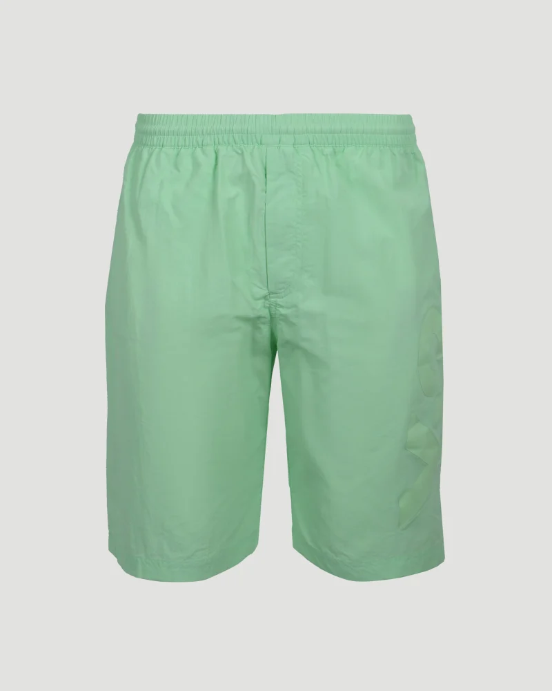Mid-Length Classic Swim Shorts in Green