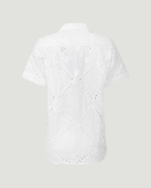 Ruby Shirt in White — снимка 2