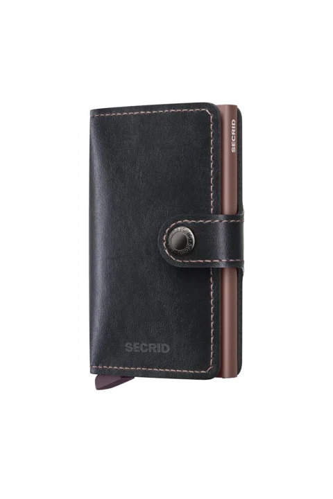 Портфейл Miniwallet Mirum Plant-Based Black Rose MMi-Black-Rose