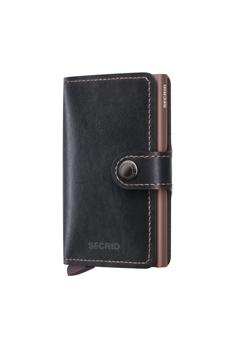 Портфейл Miniwallet Mirum Plant-Based Black Rose MMi-Black-Rose