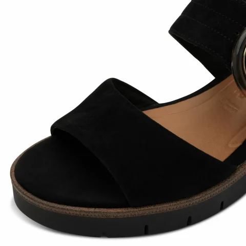Дамски Сандали На Платформа TAMARIS – 1-28206-42-007 BLACK UNI — снимка 4