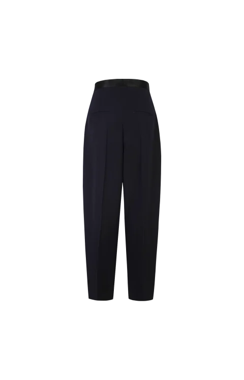 Wool Wide-Leg Pants — снимка 2