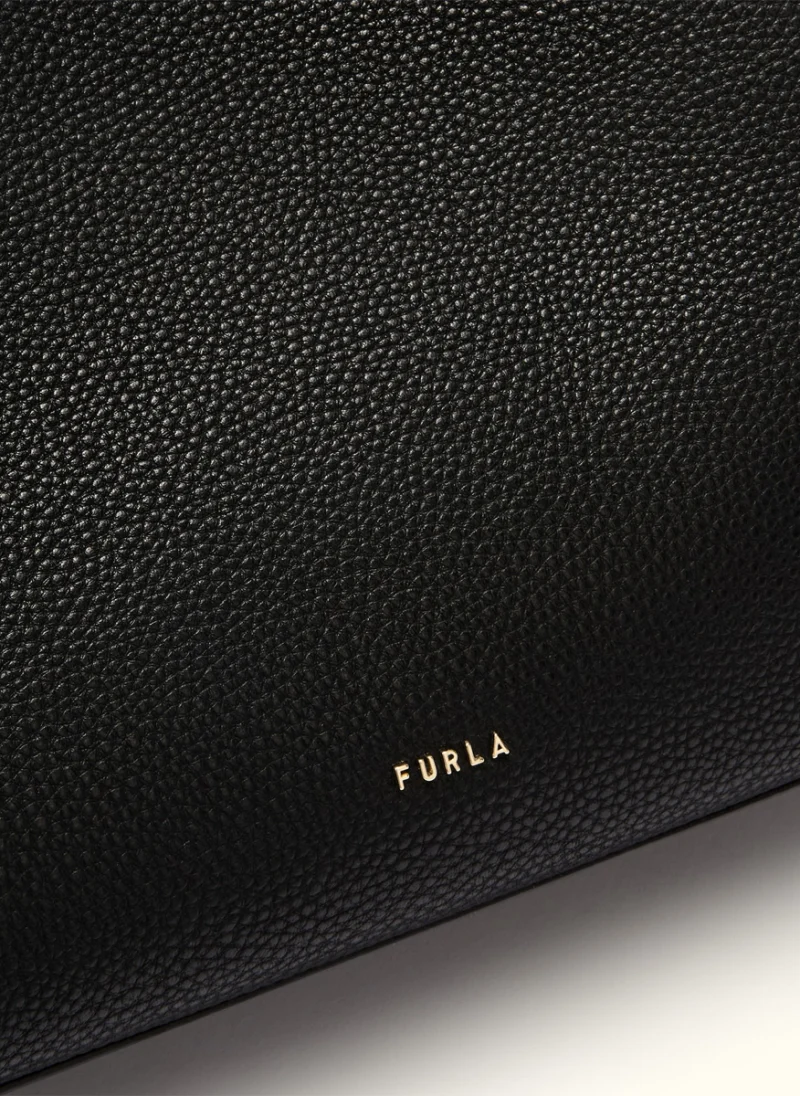 Кожена 'Tote' чанта Furla Ava Nero L — снимка 3