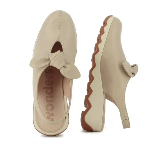 Дамски Обувки На Платформа WONDERS – C-7602 SIMON BEIGE — снимка 5