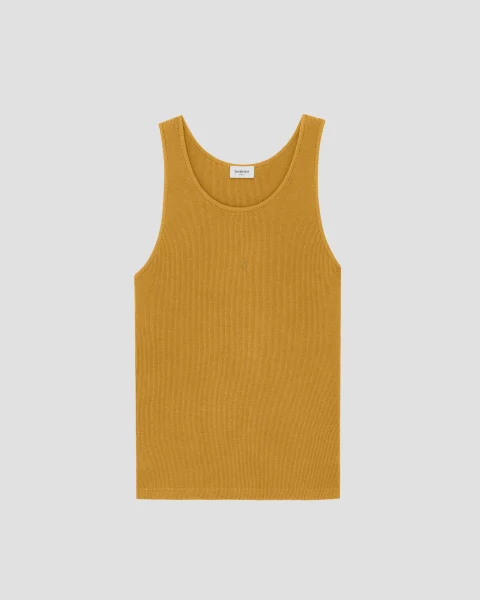 Cassandre Tank Top in Yellow