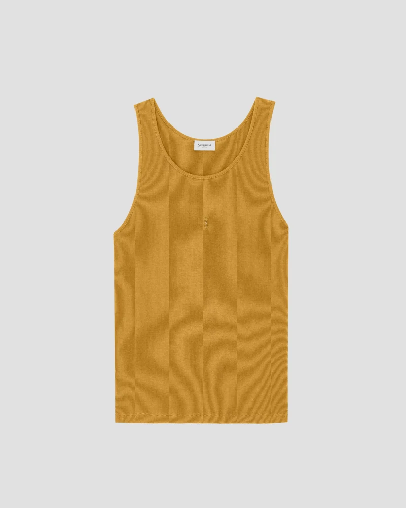 Cassandre Tank Top in Yellow