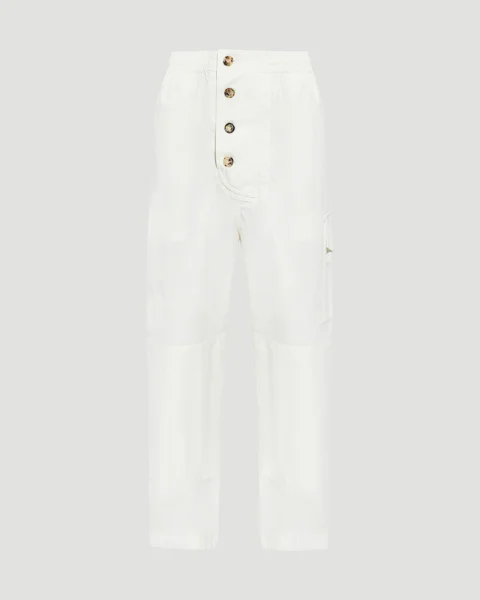 Light Cotton Twill Trousers