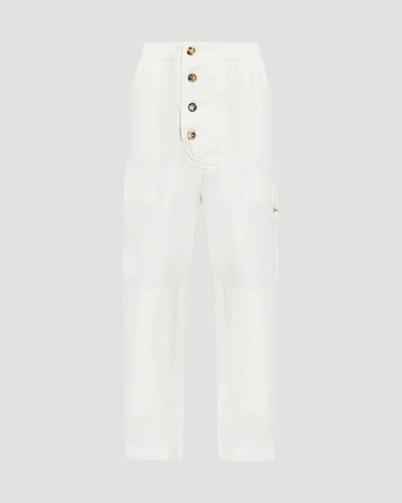 Light Cotton Twill Trousers
