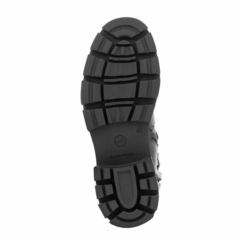 Дамски Чизми TAMARIS – 1-1-25625-29 001 BLACK — снимка 4