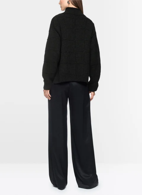 Пуловер с алпака 'Oversized fit' Marc Cain Collections — снимка 3