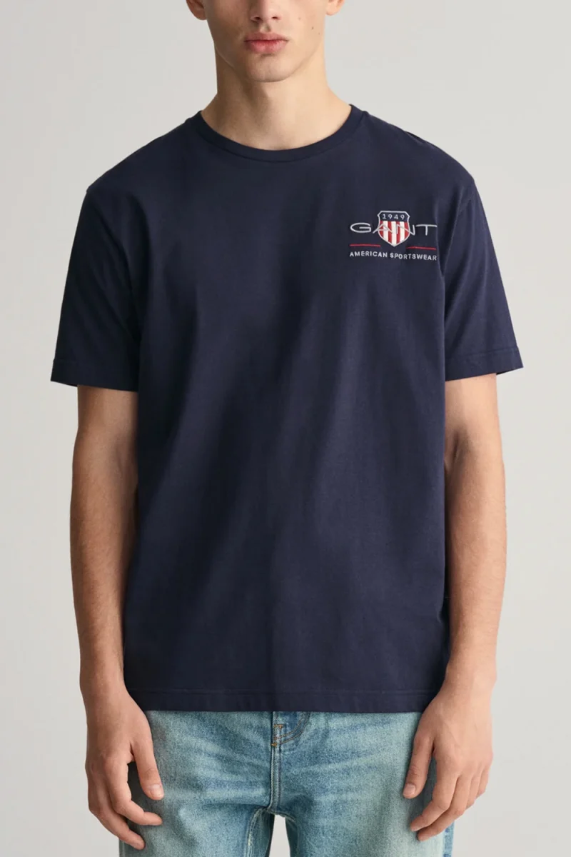 T-Shirt 3G2067004 G0433 evening blue — снимка 2
