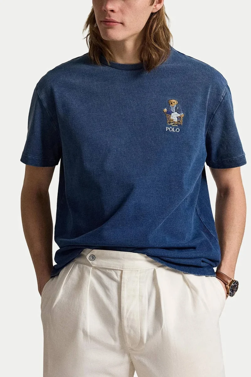 T-Shirt 26/1Nex2 Jrsy-Knt 710B18560001 410 navy — снимка 2