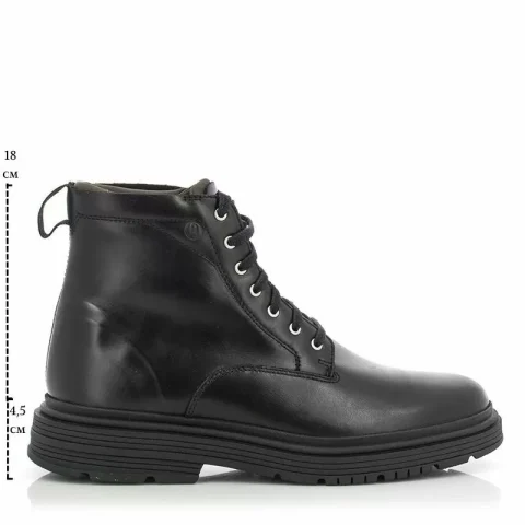 Мъжки Ежедневни Боти CLARKS – 26183262 BADBURY HI WP BLACK LEA — снимка 4