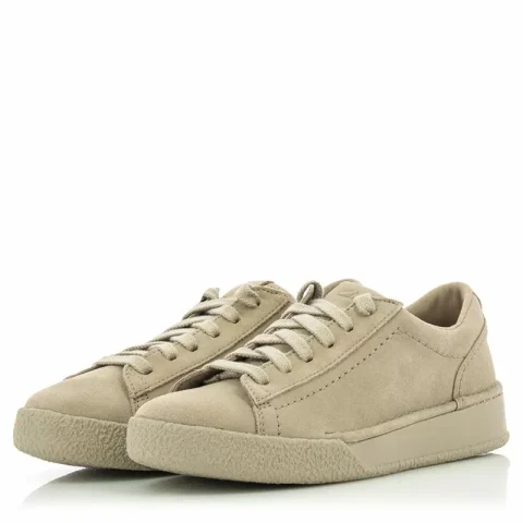 Дамски Сникърс CLARKS – 26167762 CRAFTCUP WALK SAND SUEDE — снимка 2