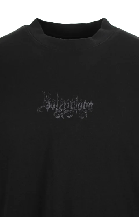 Sketchy Medium Fit T-Shirt in Black — снимка 2
