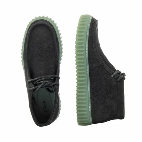 Мъжки Ежедневни Боти CLARKS – 26173591 TORHILL HI BLACK INTEREST — снимка 4