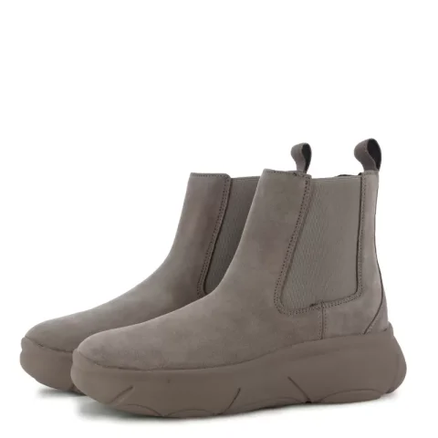 Дамски Равни Боти GEOX – D56NHB D NEBULA 2.0 TAUPE — снимка 4