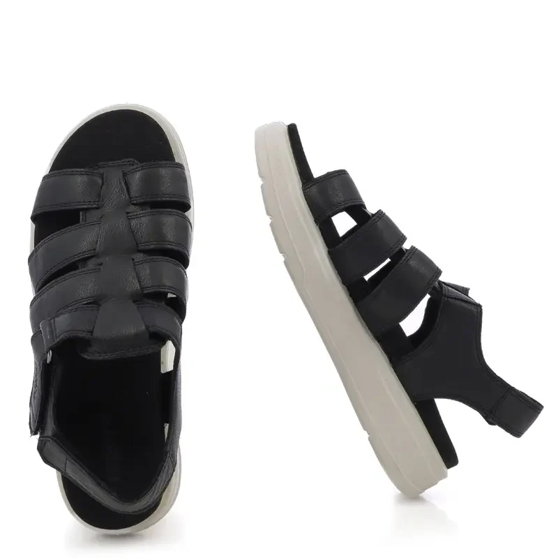Дамски Сандали На Платформа LEGERO – 2-000325-0100 SCHWARZ — снимка 5